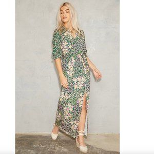 Never Fully Dressed floral wrap dress wedding guest dress for summer